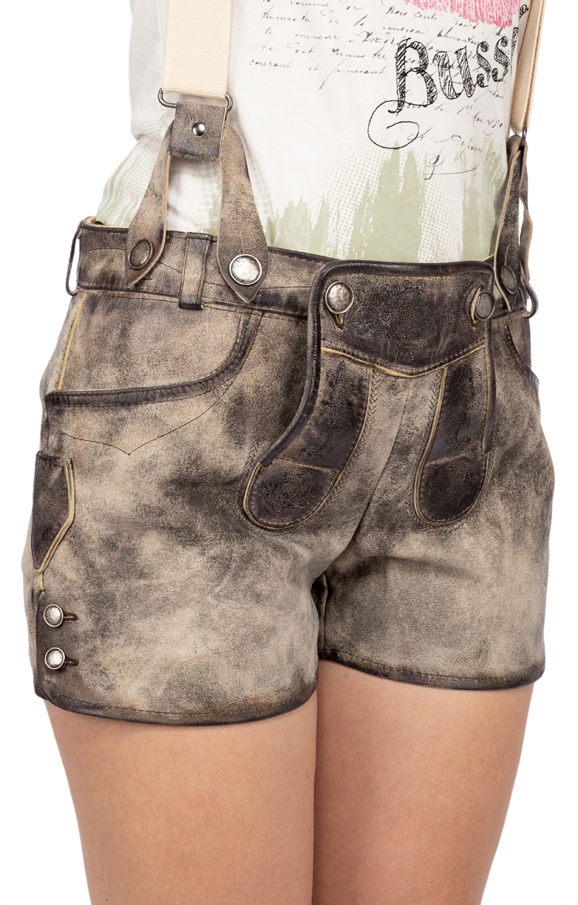 Trachtenlederhosen kurz Art-1007 - Image 3